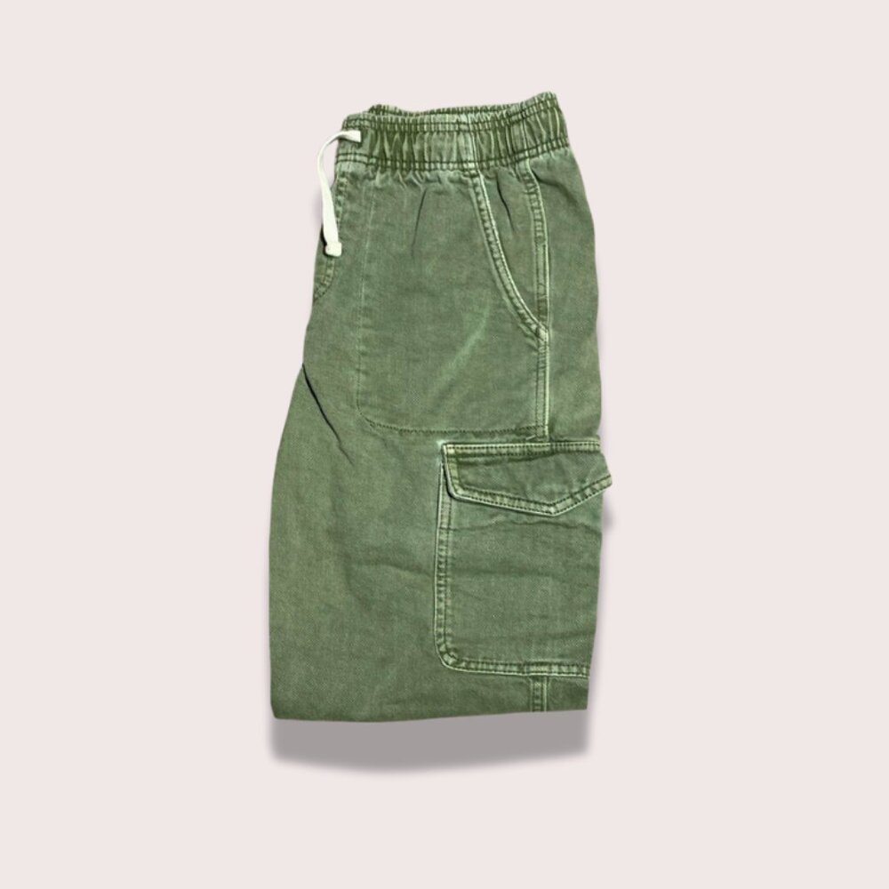 Gap Denim Easy Jeans Cargo Olive Green